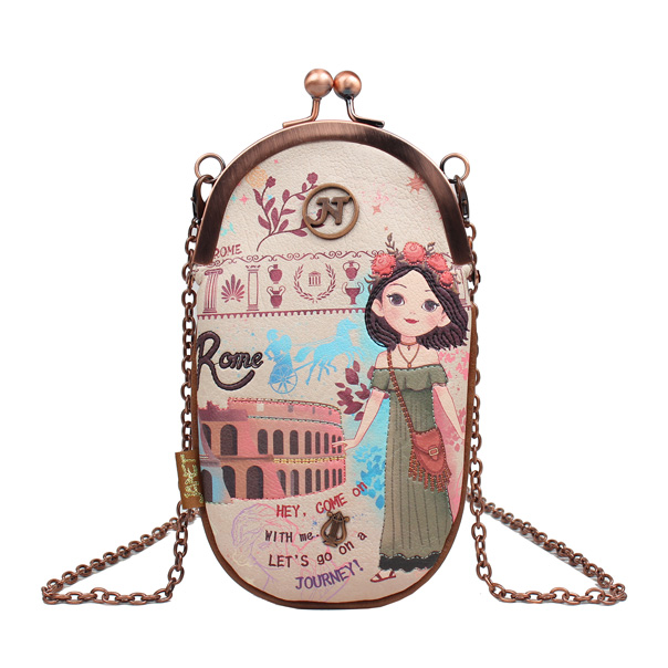 A Tour of Rome Vintage Art Crossbody Bag