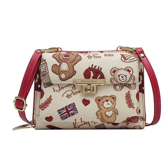 Big Ben Henney Bear Crossbody Purse -  HW-064