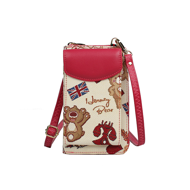 BIG BEN WOMEN'S WALLET HENNEY BEAR - HW-116