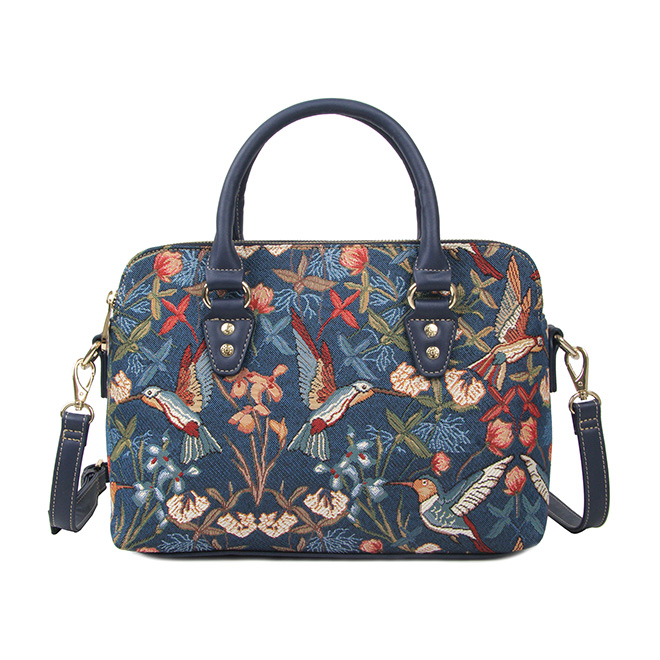 Blue Humming Bird London Women's Handbag/Shoulder/Crossbody Bag H-006