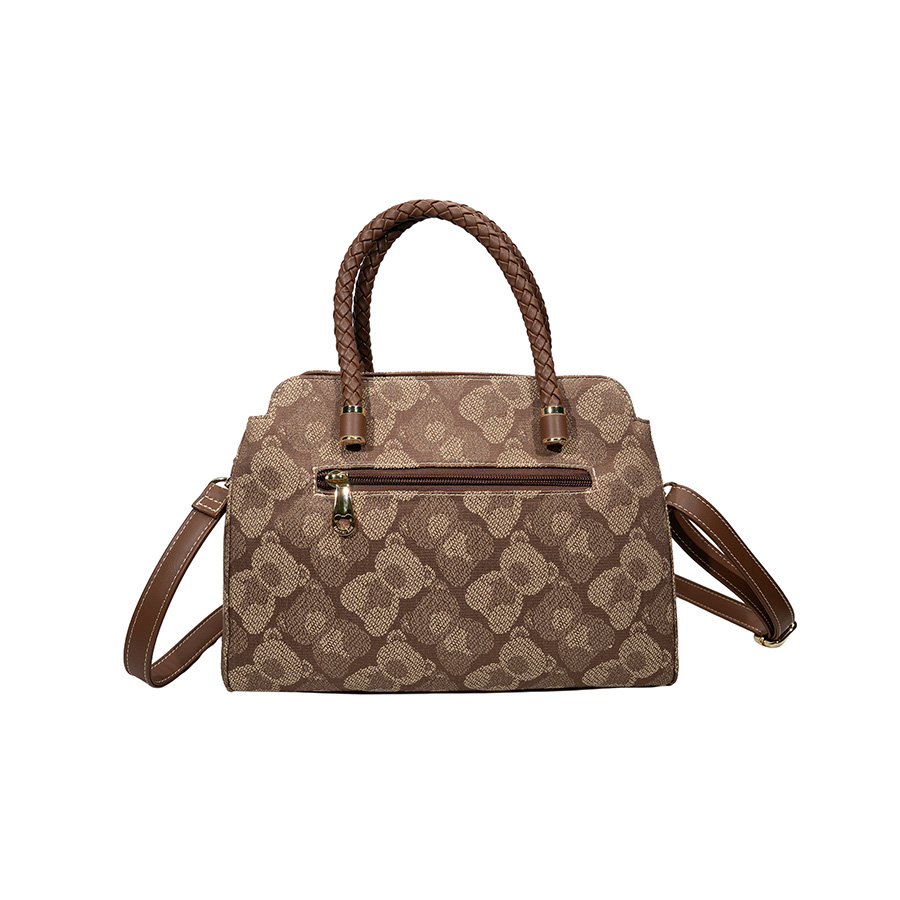 Brown Bear Double-Sided Casual Bag -H-336