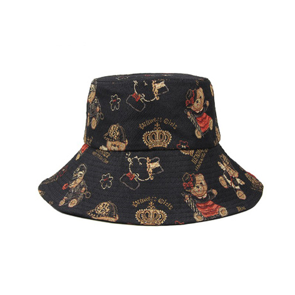 Crown Bear Bucket Hat - HM-031