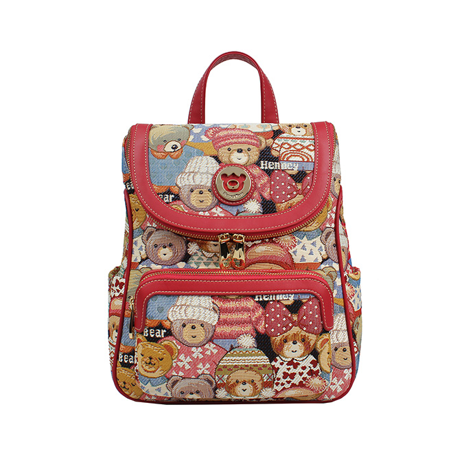 Cute Bear Seraphina Mini Backpack - H-1138