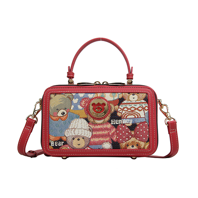 Cute Bear Shoulder Bag/Handbag - H-1217