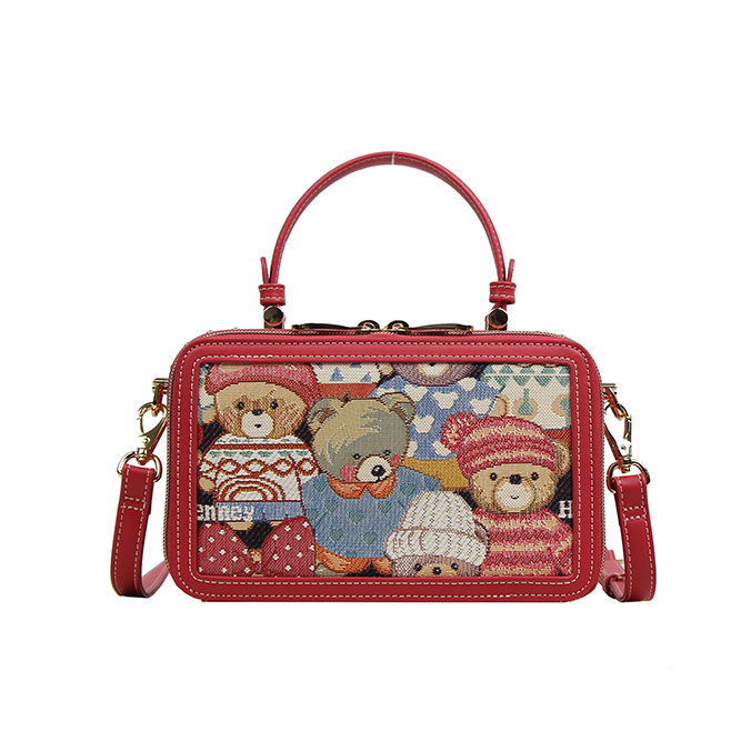 Cute Bear Shoulder Bag/Handbag - H-1217