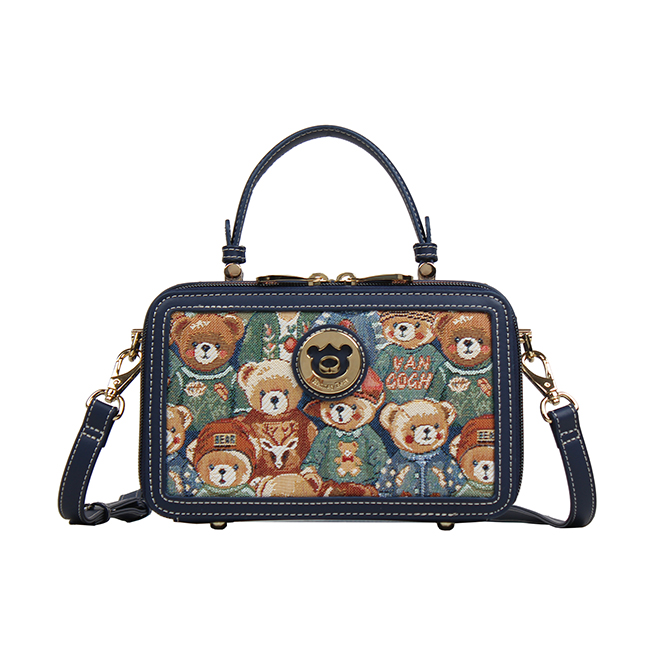 Green Bear Shoulder Bag/Handbag - H-1217