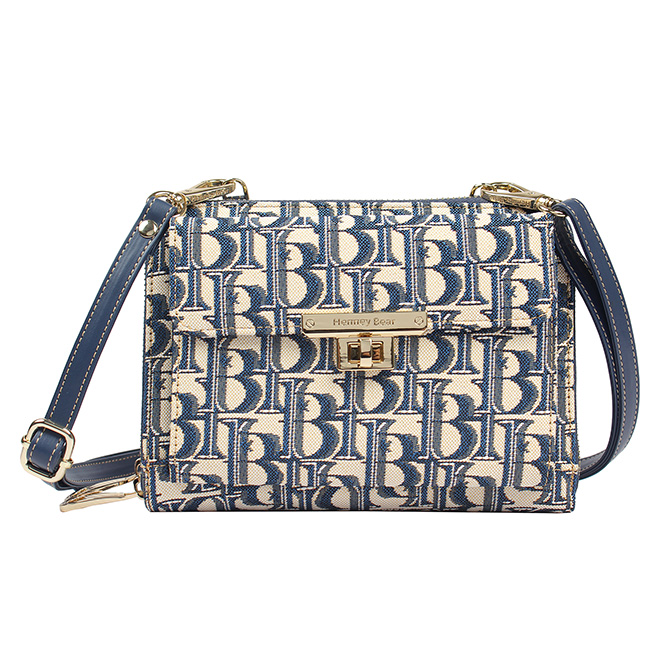 HB BLUE Henney Bear Crossbody Purse -  HW-064