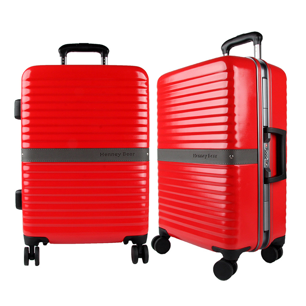 Henney Bear 24-Inch High Quality PC Trolley Travel Luggage