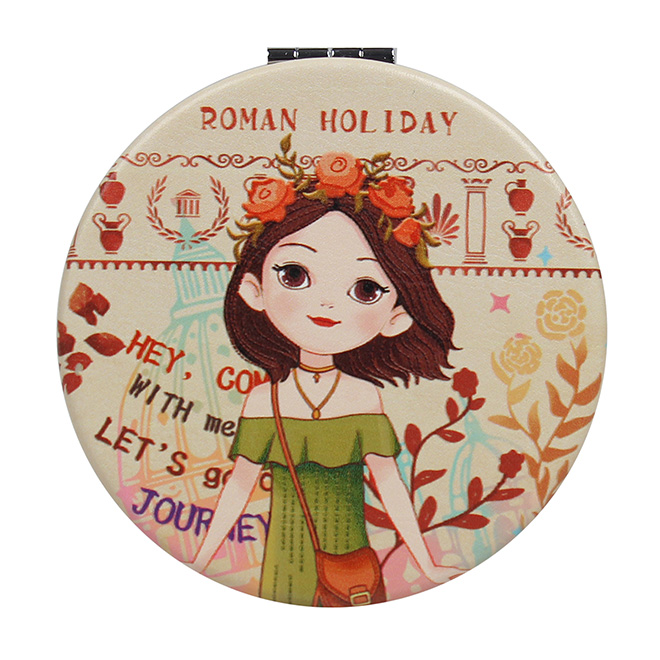 Henney Bear A Tour Of Rome Women’s Compact Mirror JR-001