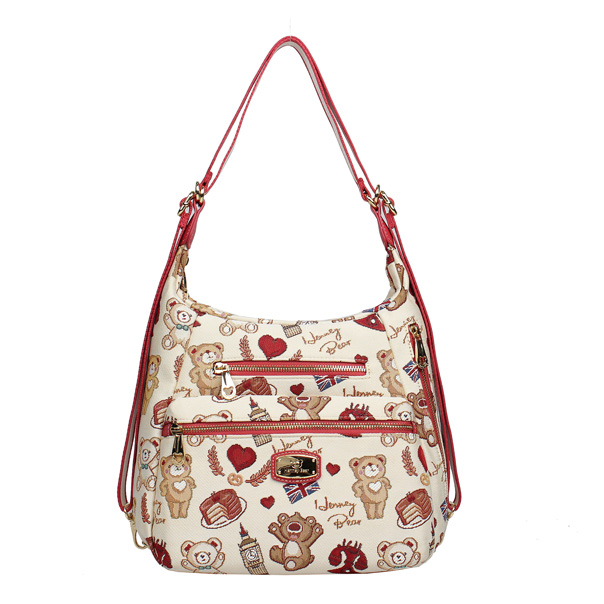 Henney Bear Big Ben Convertible Shoulder Backpack