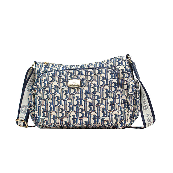Henney Bear Blue Bear Crossbody Shoulder Bag H-1165