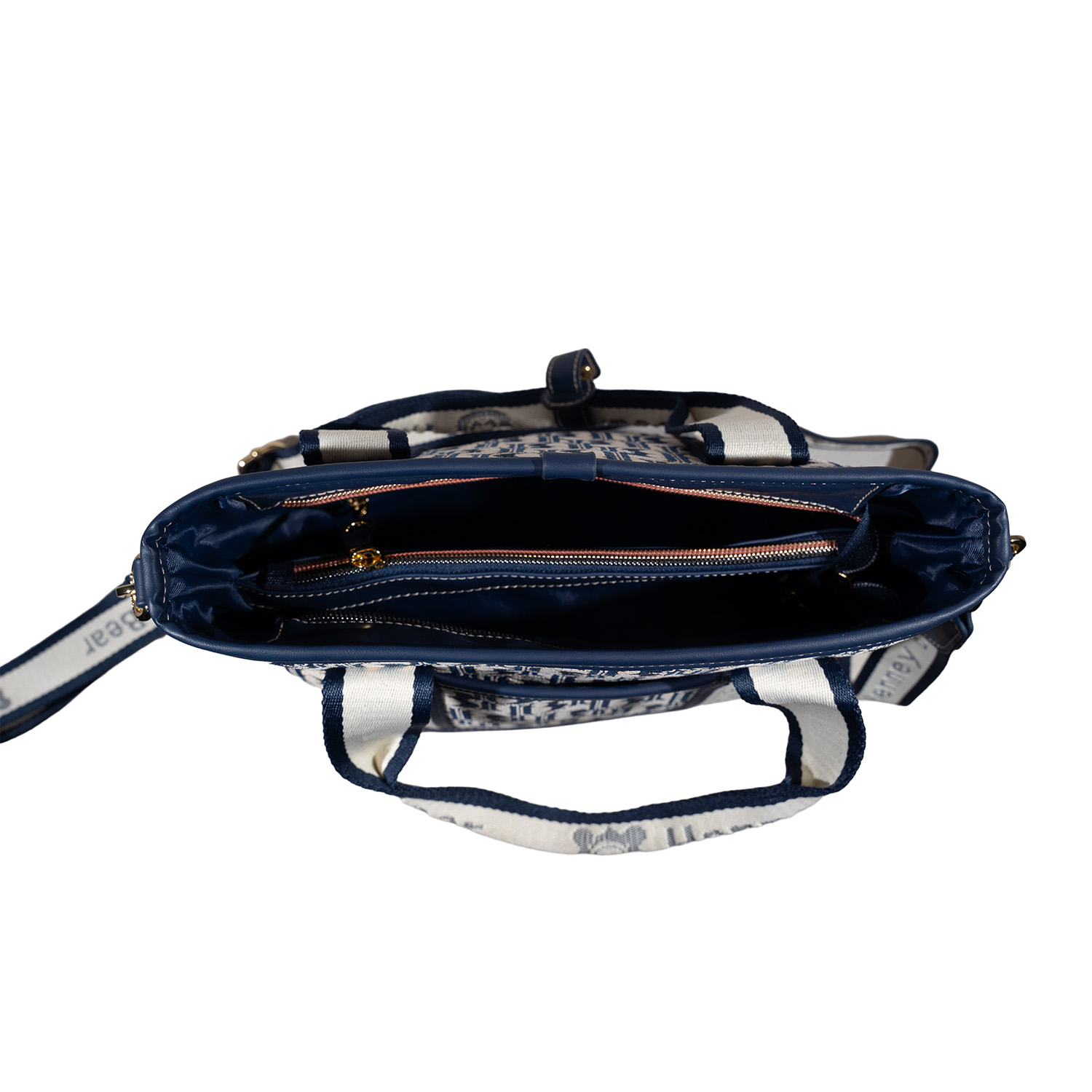 Henney Bear Blue Bear Tote Bag with Adjustable Strap H-1140