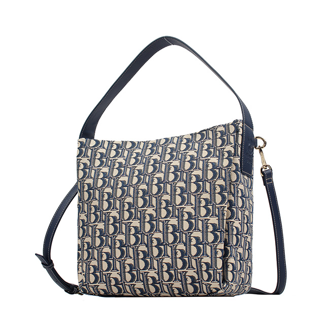 Henney Bear Blue Bear Women's Signature Hand Bag H-1011