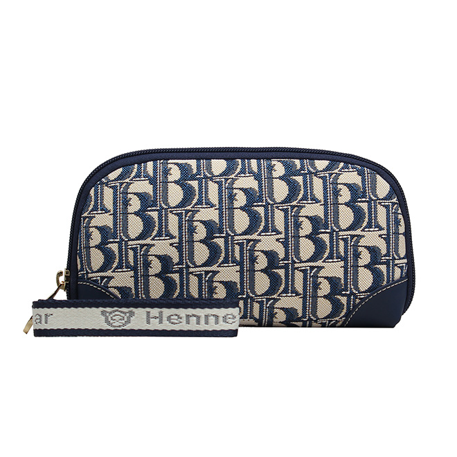 Henney Bear Blue Bear Women’s Zipper Pouch HW-127