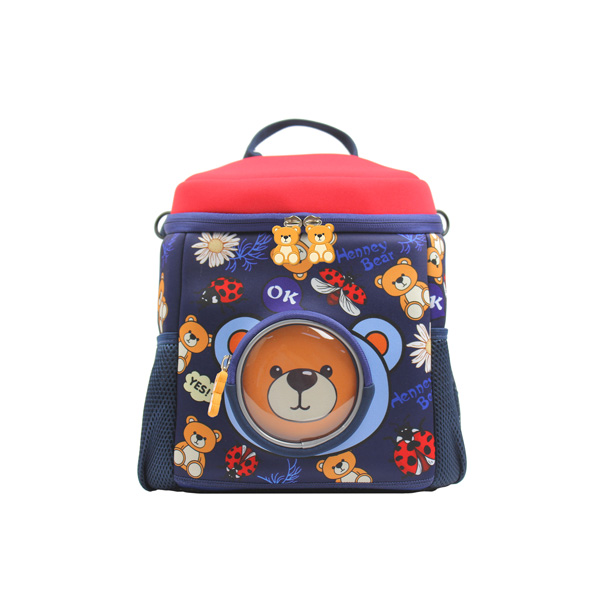 Henney Bear Blue Teddy Kids Backpack