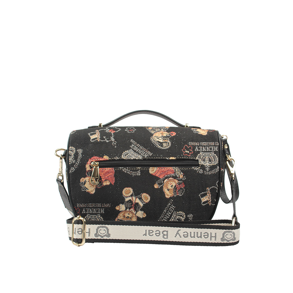 Henney Bear Crown Bear Crossbody Bag H-965