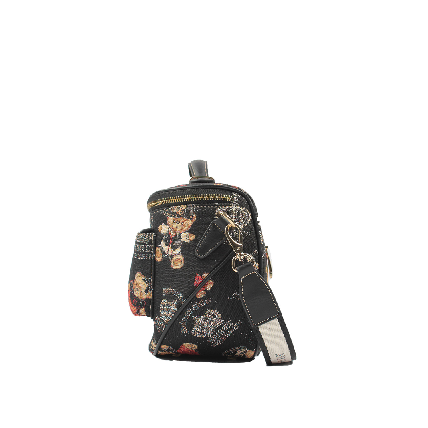 Henney Bear Crown Bear Crossbody Bag H-965