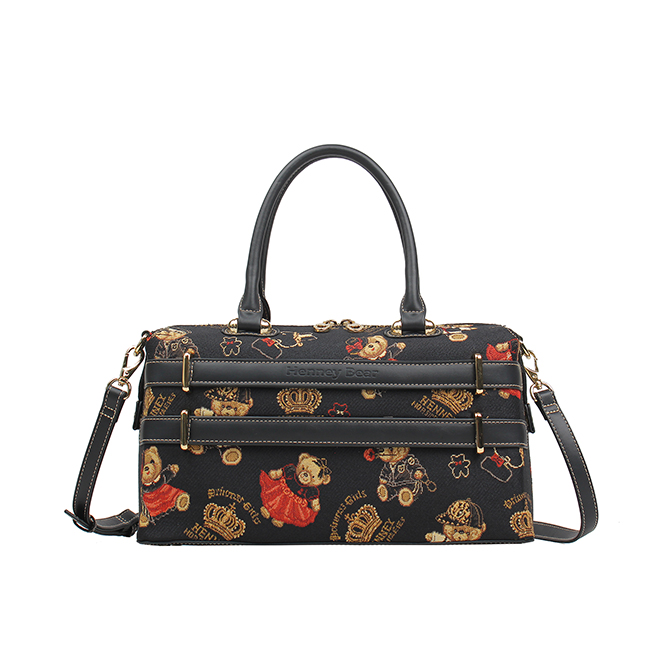Henney Bear Crown Handbag H-1111