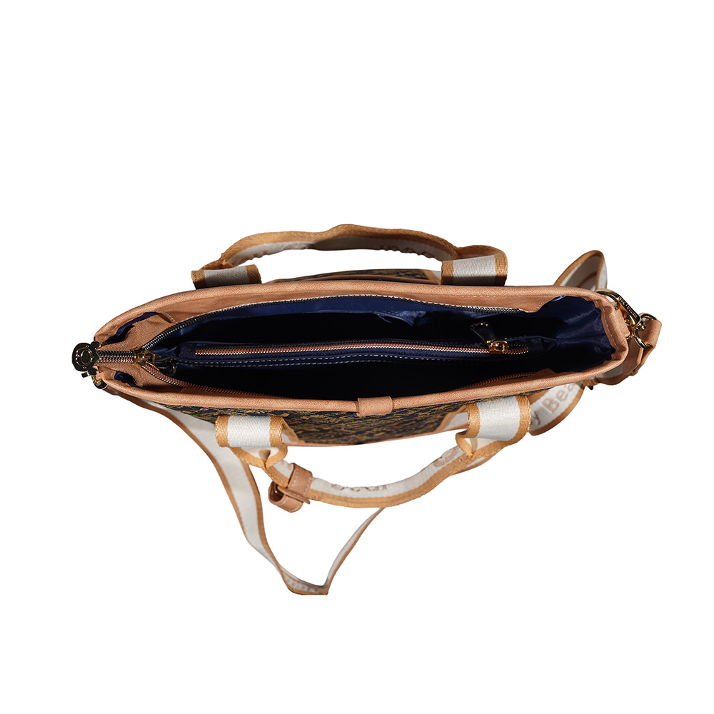 Henney Bear Cuneiform Tote Bag with Adjustable Strap H-1140