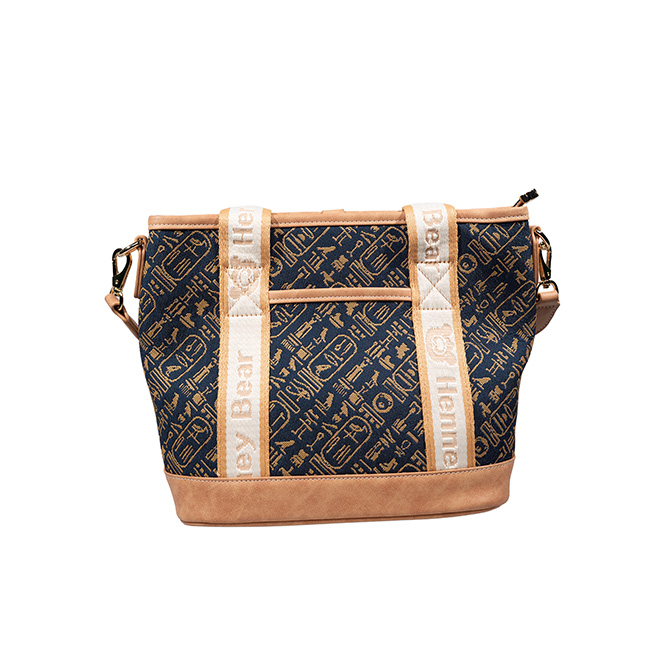 Henney Bear Cuneiform Tote Bag with Adjustable Strap H-1140