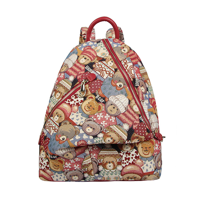 Henney Bear Cute Bear Backpack -  H-274