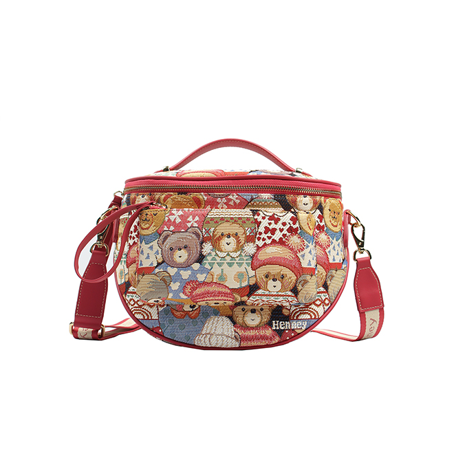 Henney Bear Cute Bear Crossbody Bag H-965