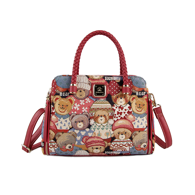 Henney Bear Cute Bear Handbag H-336
