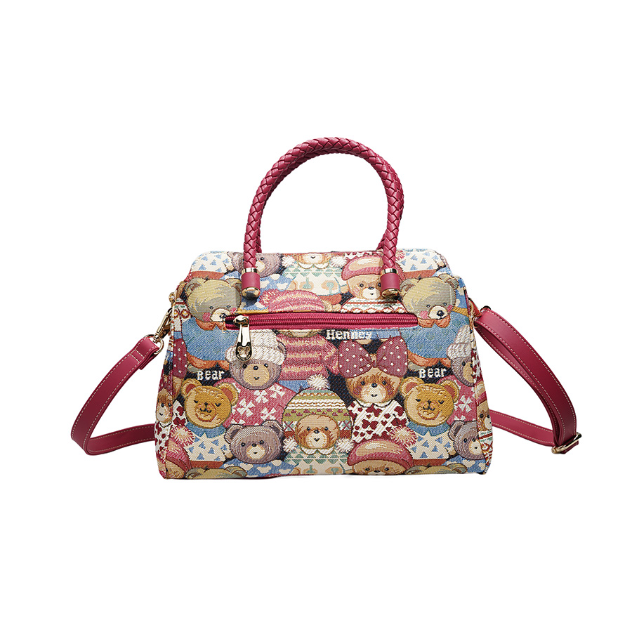 Henney Bear Cute Bear Handbag H-336