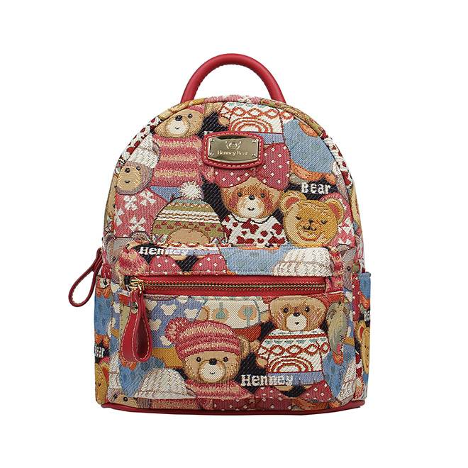 Henney Bear Cute Bear Mini Backpack H-094