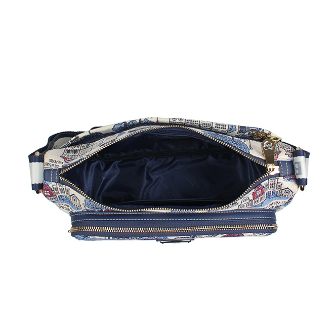 Henney Bear Euro City Crossbody Shoulder Bag H-1165