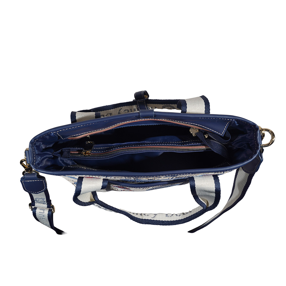 Henney Bear Euro City Tote Bag with Adjustable Strap H-1140