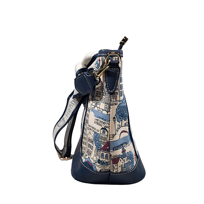 Henney Bear Euro City Tote Bag with Adjustable Strap H-1140