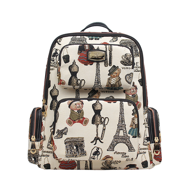 Henney Bear H-1201 PARIS BEAR Backpack