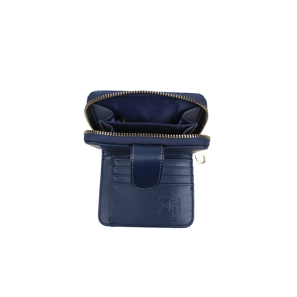 Henney Bear Humming Bird Compact Dual-Closure Wallet HW-100