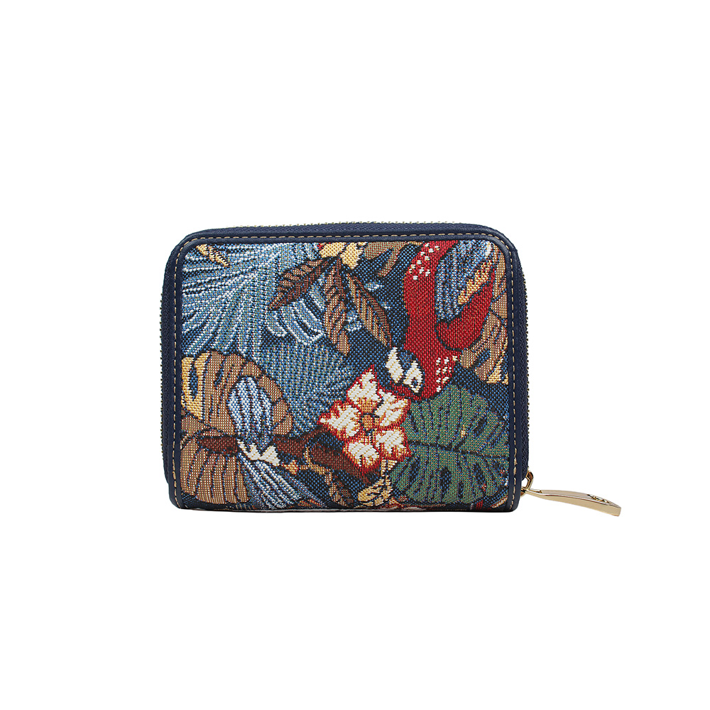 Henney Bear Humming Bird Compact Dual-Closure Wallet HW-100