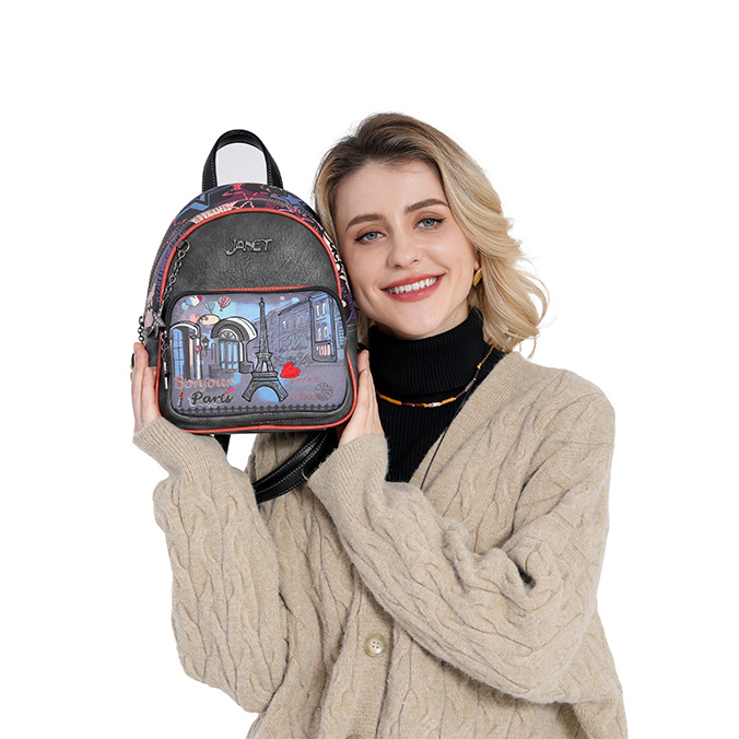 Henney Bear Jannet Backpack - J-106