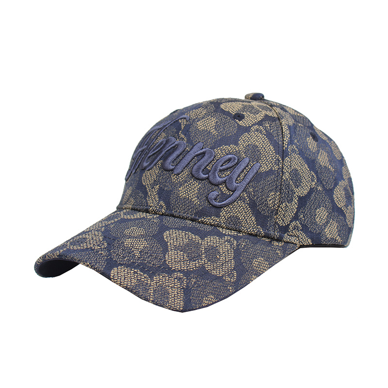 Henney Bear Landon ShadowBear Embroidered Cap HM-001