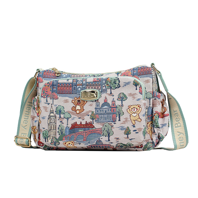 Henney Bear London Bridge Crossbody Shoulder Bag H-1165