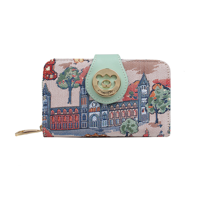 Henney Bear London Bridge Purse HW-111