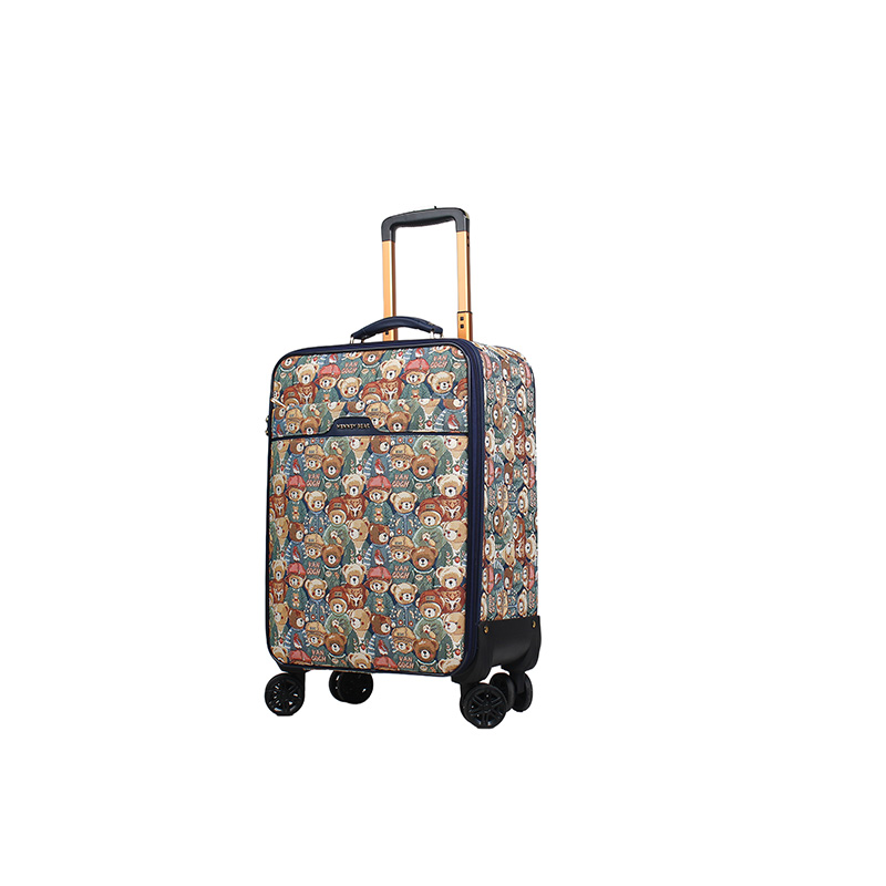Henney Bear London Green Bear Luggage HL-002
