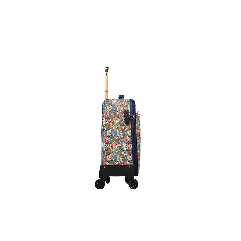 Henney Bear London Green Bear Luggage HL-002