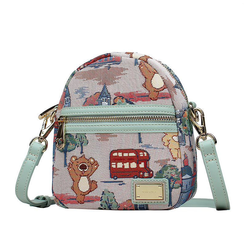 Henney Bear London London Bridge Small Crossbody Bag H-1186
