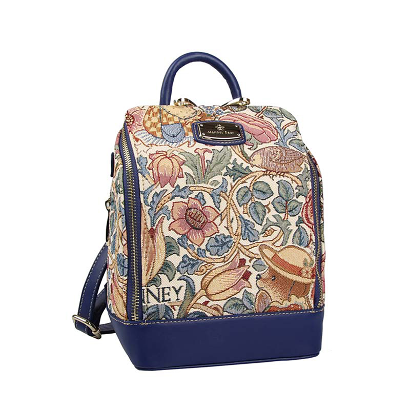 Henney Bear London Rose Bear Backpack H-251
