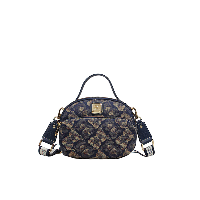 Henney Bear London Shadow Bear Top Handle Crossbody Bag H-1197