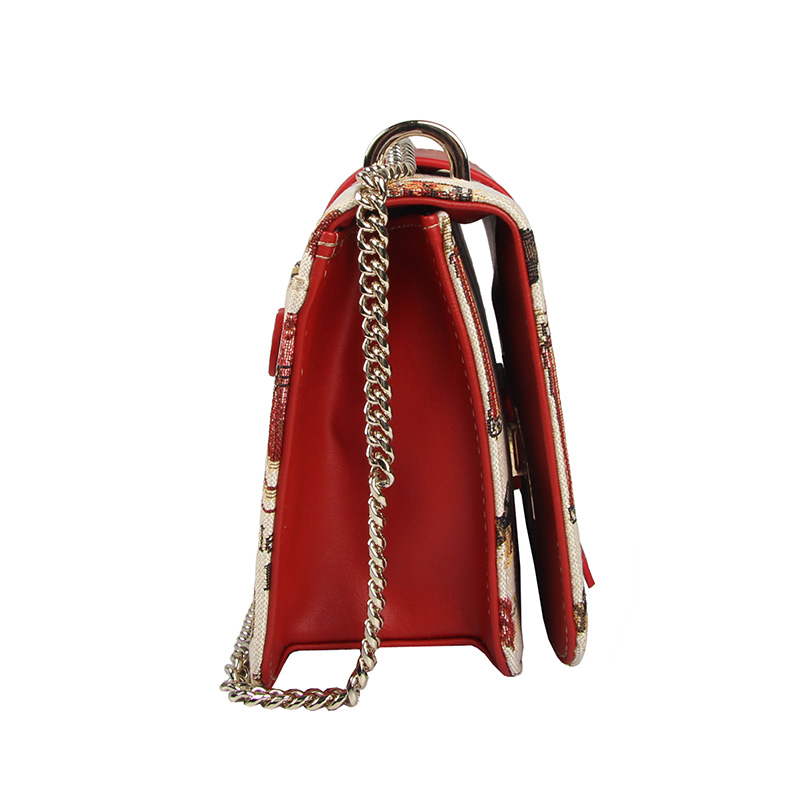 Henney Bear London Shoe And Hat Chain Crossbody Bag H-277