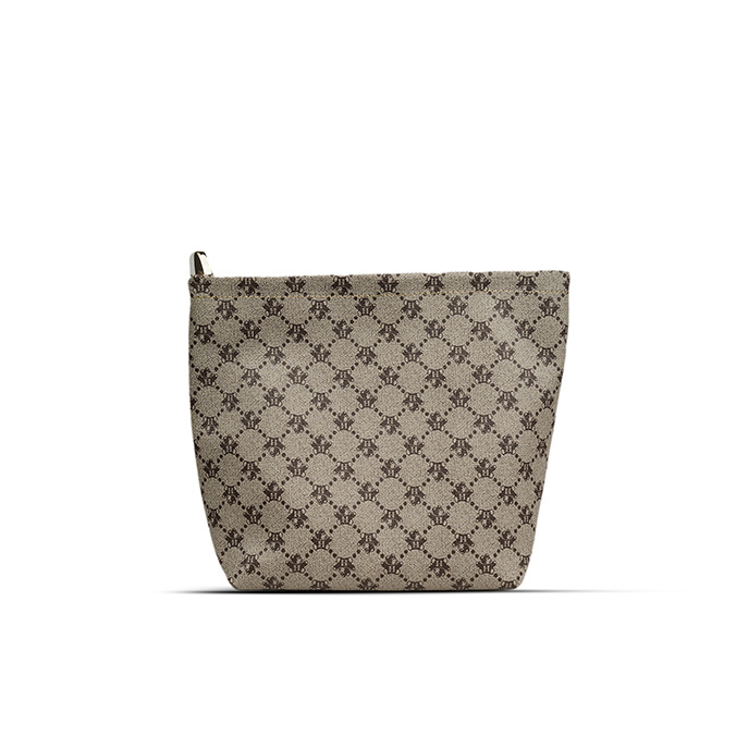 Henney Bear London Signature Tapestry Bucket Bag with Rope Handle - H-827