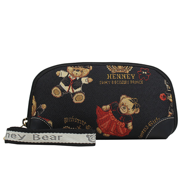 Henney Bear Mini Wristlet – Zipper Pouch for Essentials - HW-127
