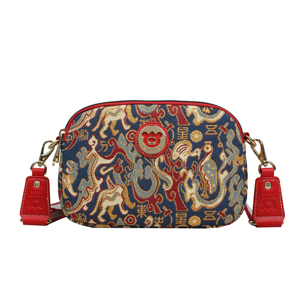 Oriental Star Tapestry Crossbody Bag