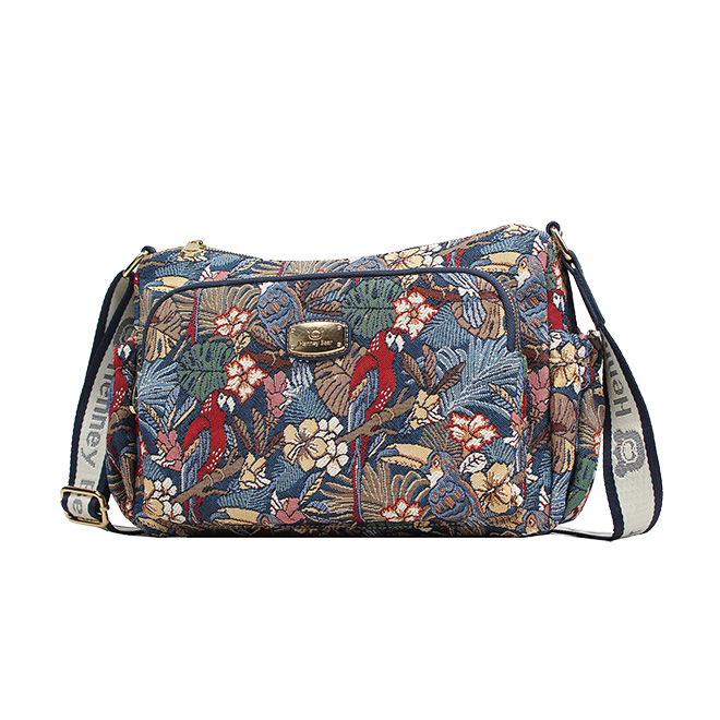 Henney Bear Parrot Song Crossbody Shoulder Bag H-1165