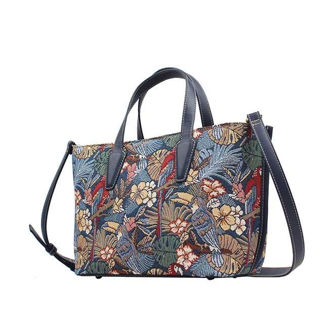 Henney Bear Parrot Song Tote Bag H-898